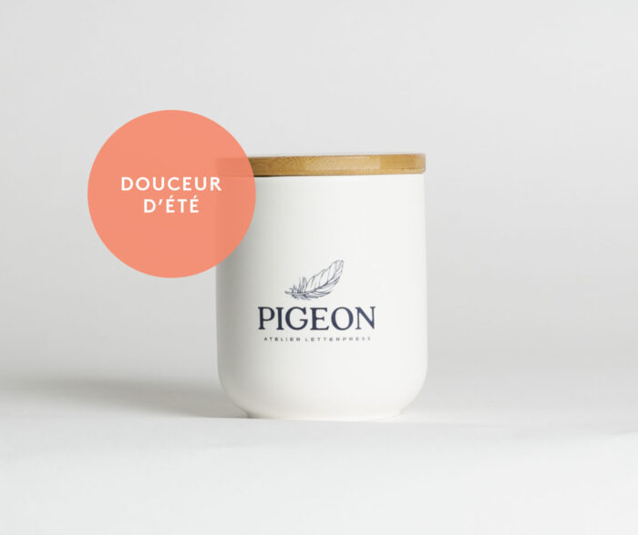 Bougie cire de soya - Douceur d'été