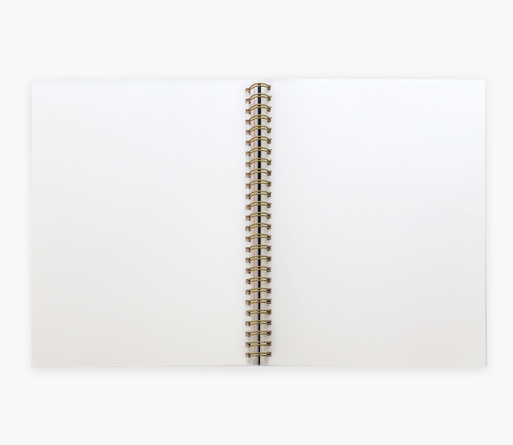 Carnet de notes spirale - 1 page par jour – Image 4