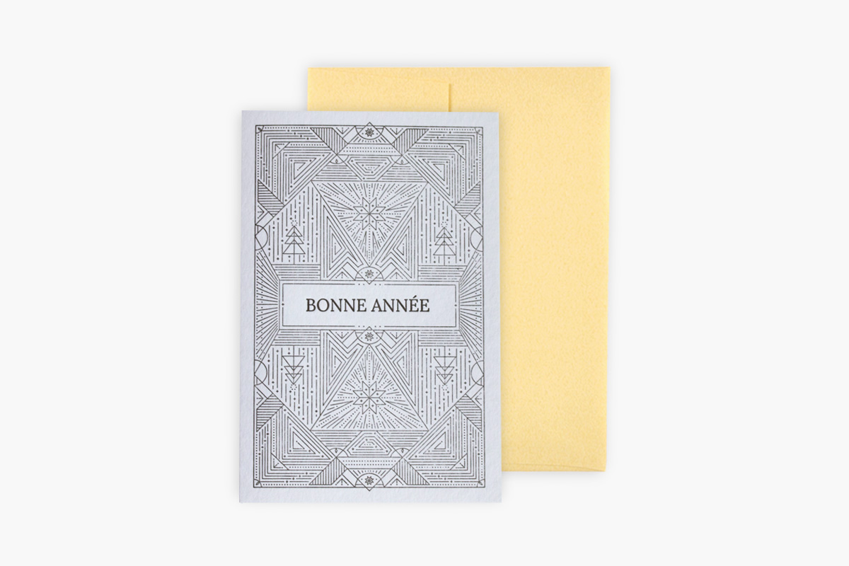 Carte de souhaits - Bonne année