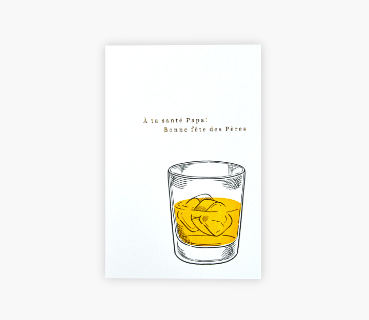 Carte de souhaits - Scotch À ta santé papa ! – Image 3