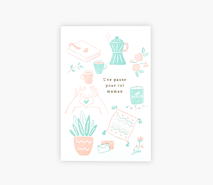 Carte de souhaits - Une pause pour maman – Image 3
