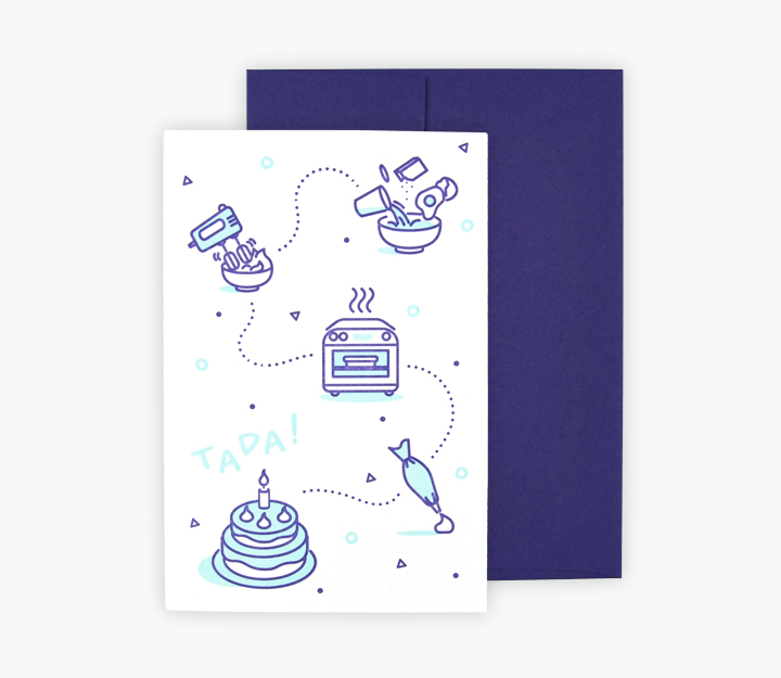Carte de souhaits - Anniversaire TADA !