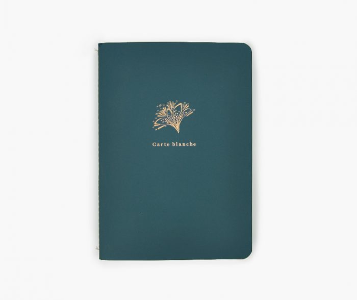 Carnet de notes cousu - Carte Blanche
