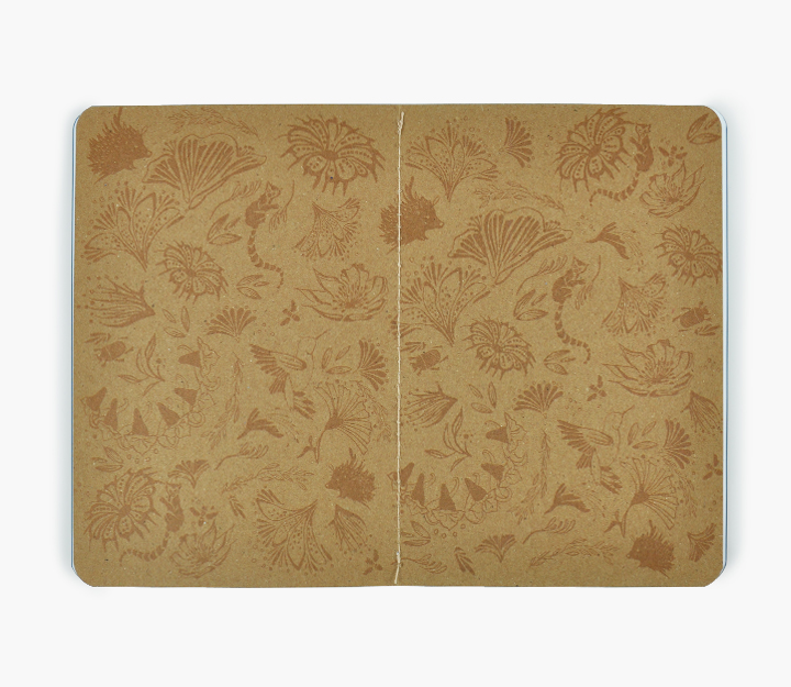 Carnet de notes cousu - Carte Blanche – Image 3