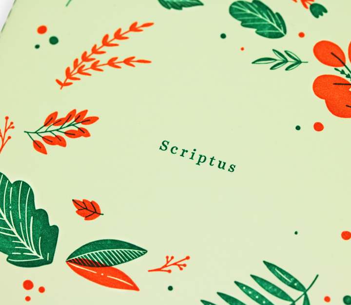 Carnet de notes cousu - Scriptus – Image 2