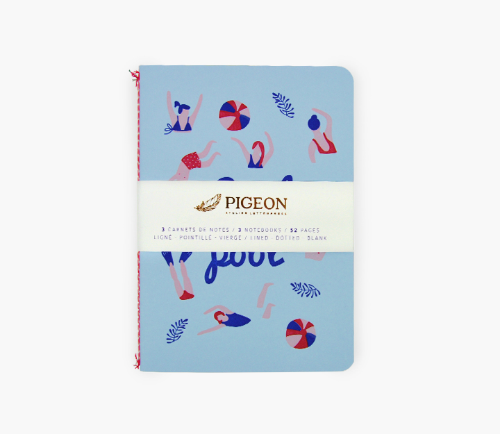Carnets de notes cousus - Trio Estival