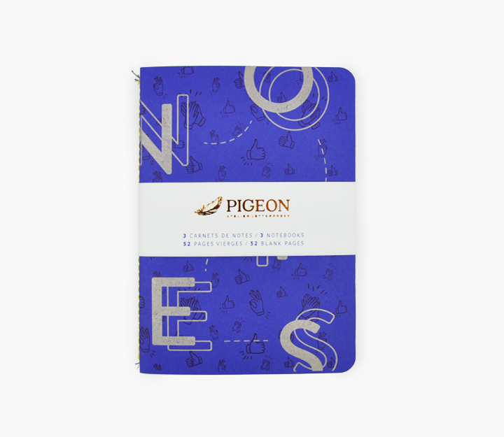 Carnets de notes cousus - Trio Notes