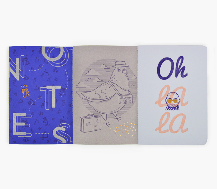 Carnets de notes cousus - Trio Notes – Image 2