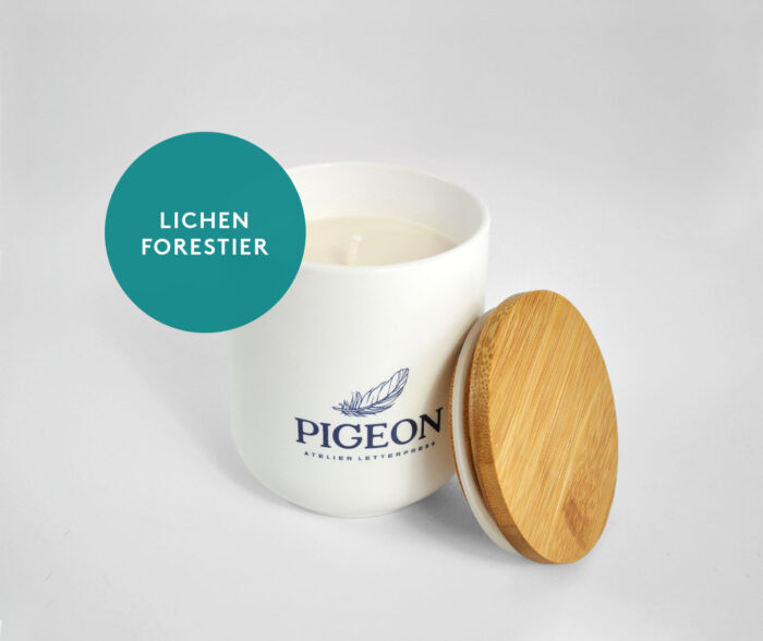 Bougie cire de soya - Lichen forestier