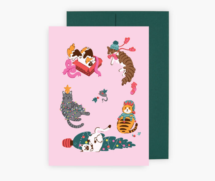 Pigeon Atelier Letterpress carte de voeux
