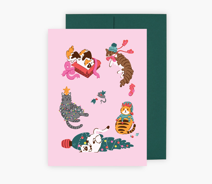 Pigeon Atelier Letterpress carte de voeux