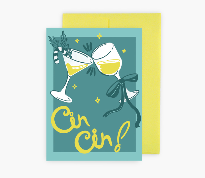 Carte Pigeon Atelier Letterpress Cin Cin